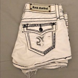 White rock revival shorts